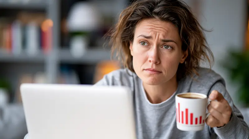 Overwhelmed person surrounded by daily stress and life pressures that can trigger anxiety